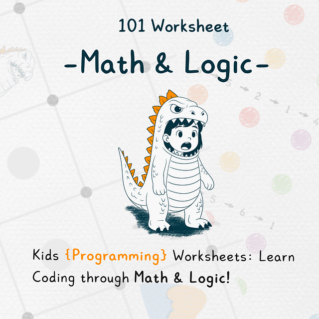 [25% OFF - IN BAHASA] Worksheet 101 - Math & Logic